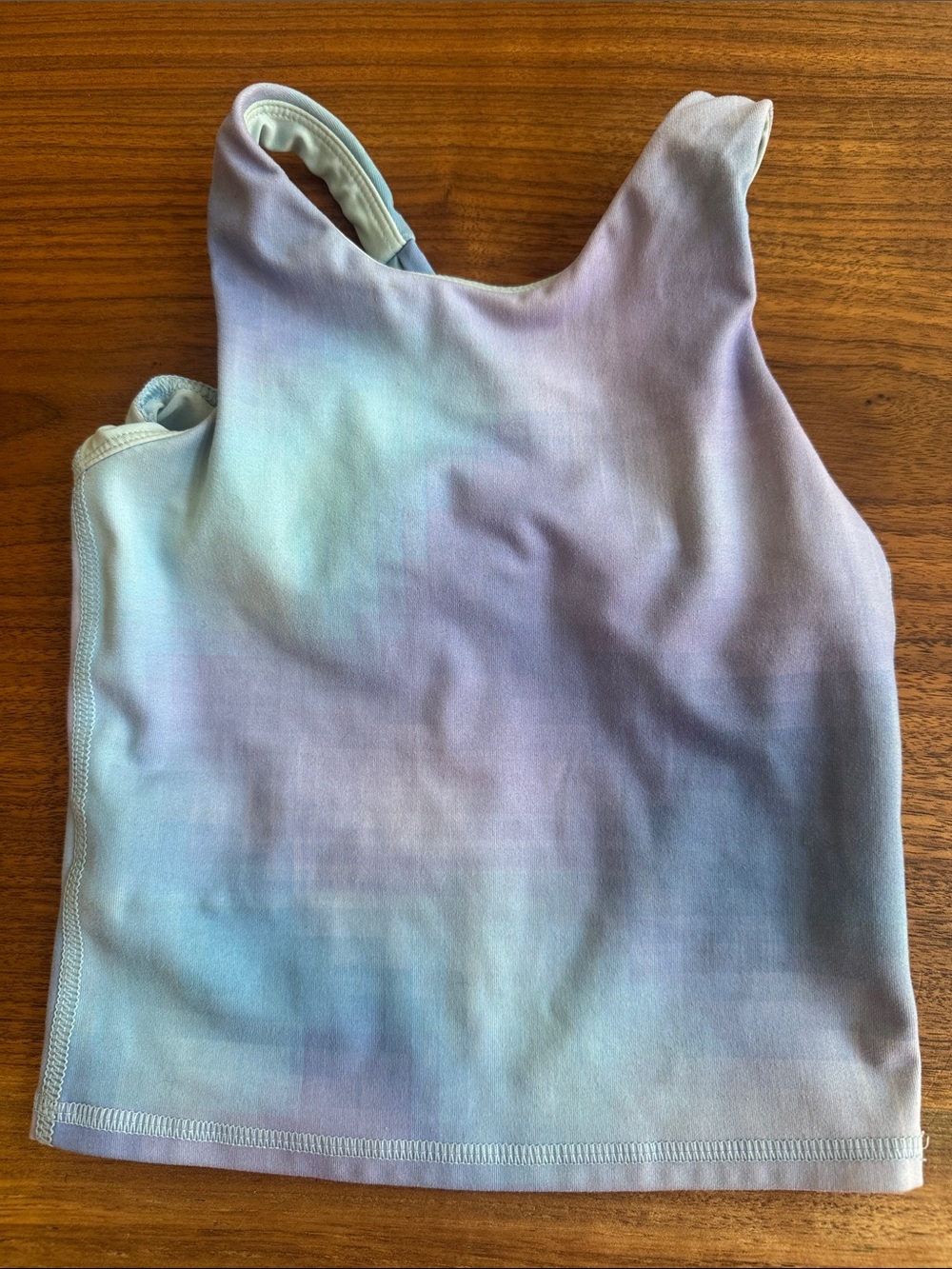 all in motion Girls' Pastel Tie-Dye Tank Top - Lavender, Light Blue, Mint